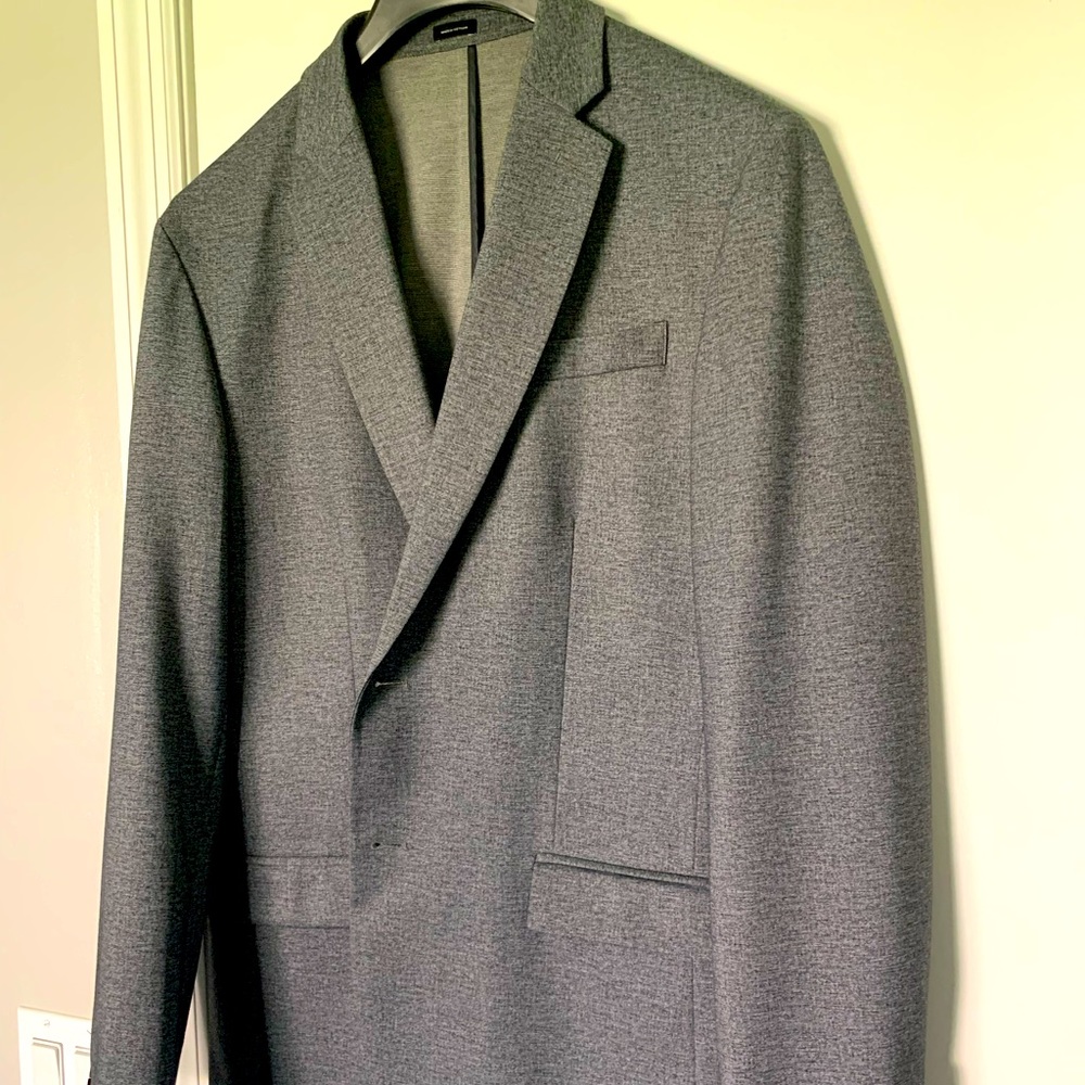 JFerrar Charcoal Grey Suit Jacket - 42/44L
